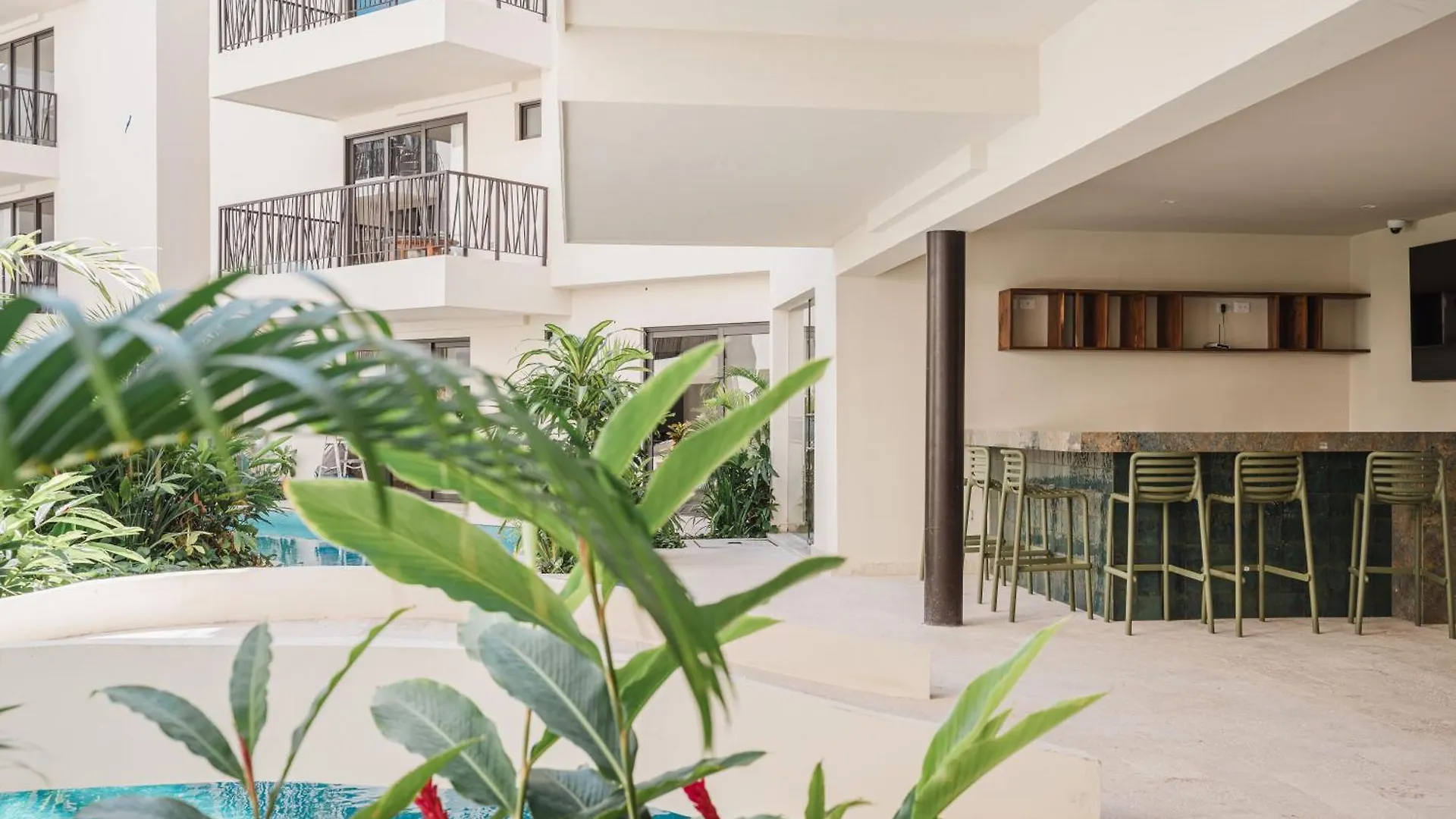 70'S Experience In Tulum With Pool View Apartment Mexico